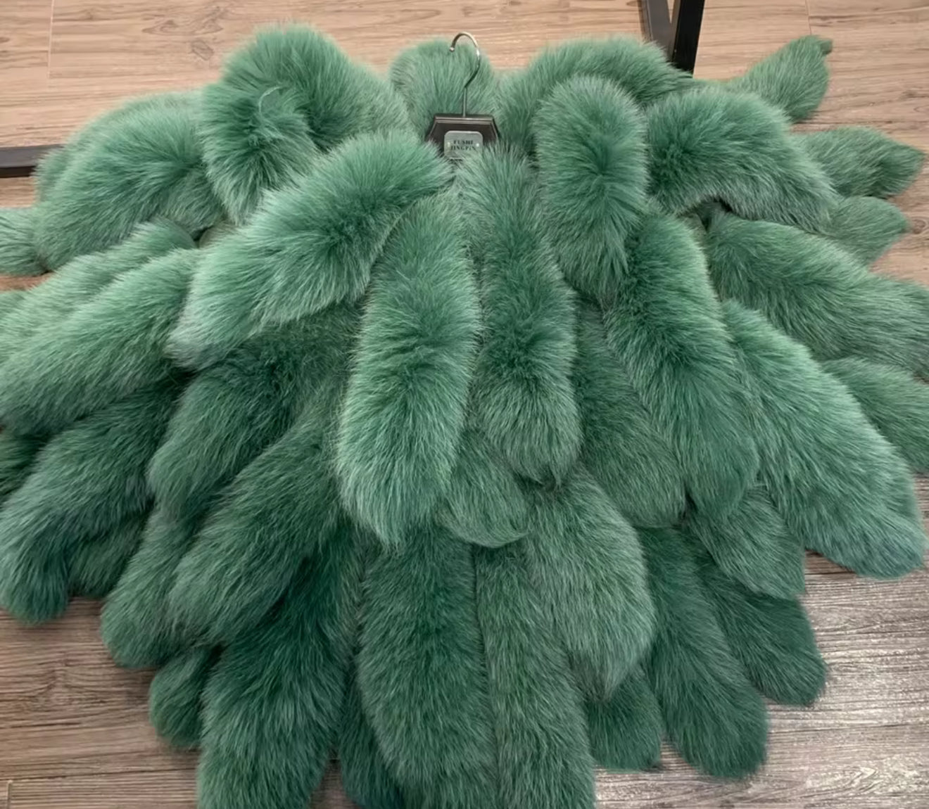 Luxe Foxtail Short Fur Jacket β¨ Statement Glam Outerwear
