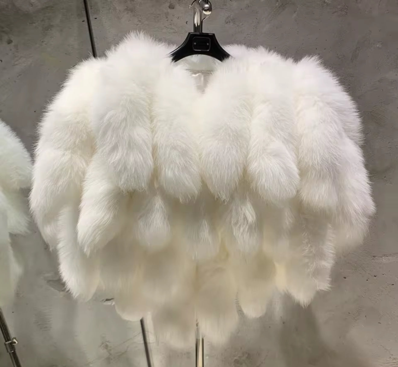 Luxe Foxtail Short Fur Jacket β¨ Statement Glam Outerwear