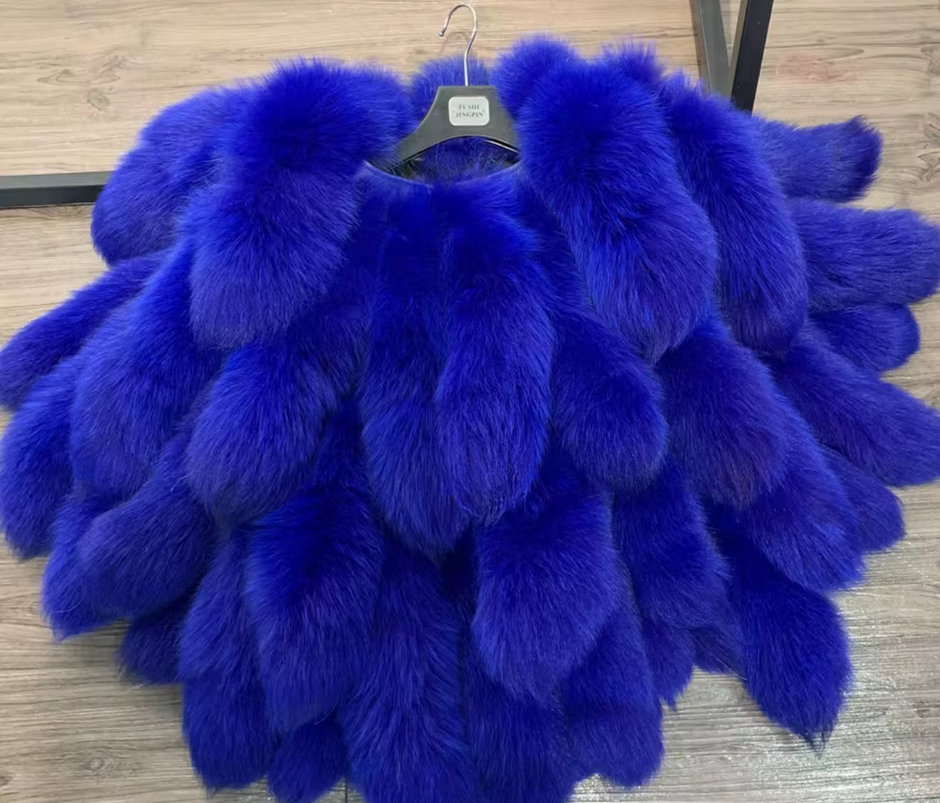 Luxe Foxtail Short Fur Jacket β¨ Statement Glam Outerwear