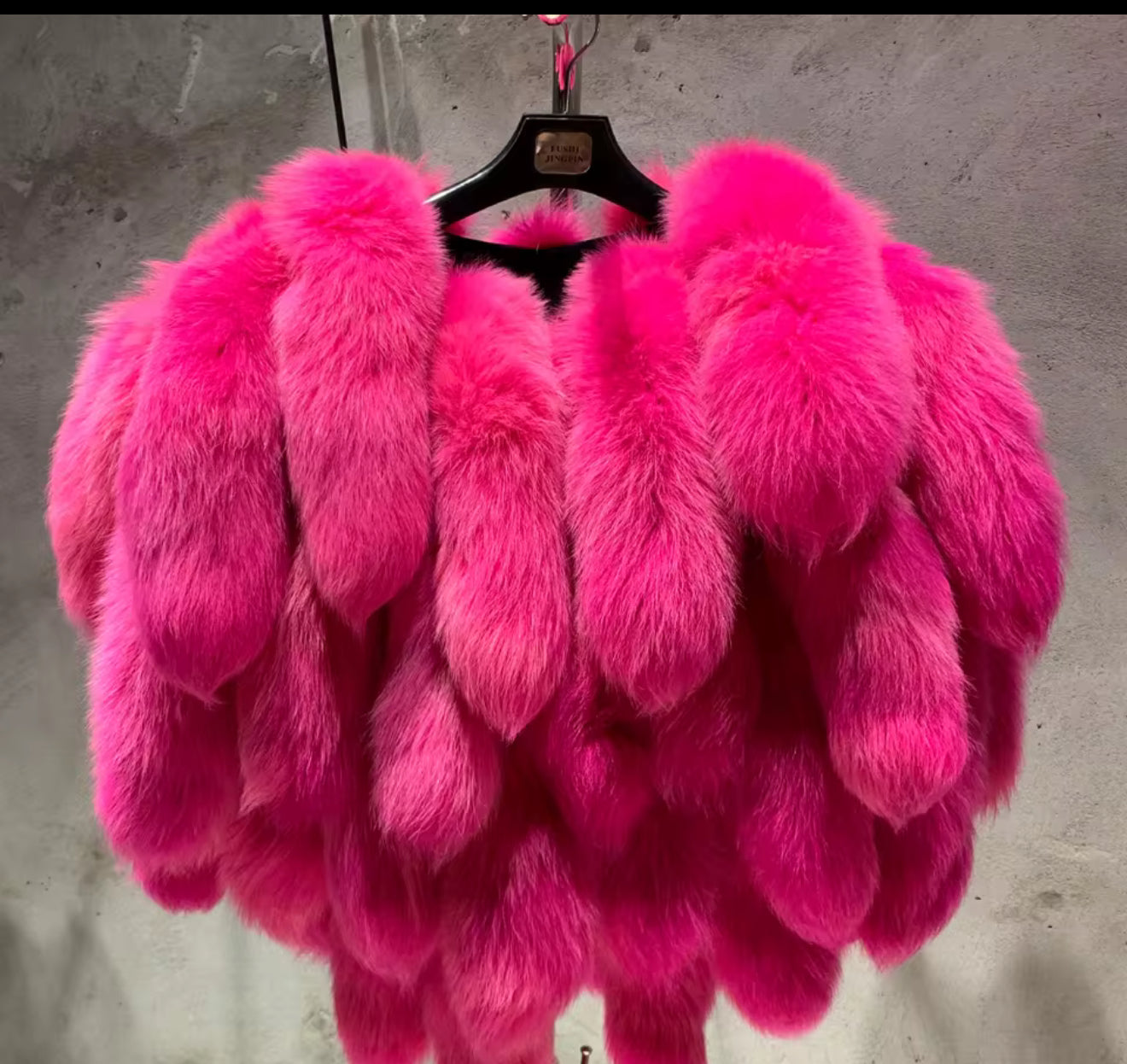 Luxe Foxtail Short Fur Jacket β¨ Statement Glam Outerwear